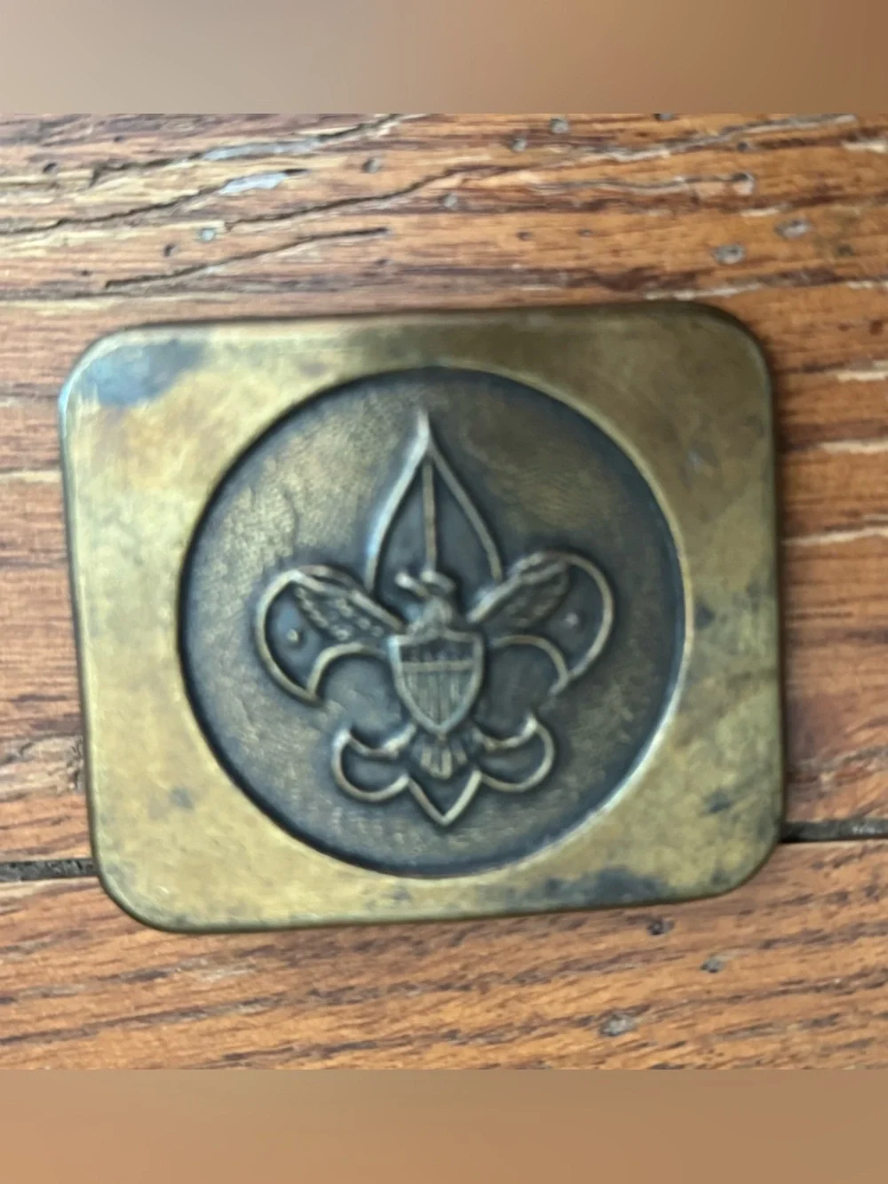 Lot of 5 Vintage Belt Buckles Some Brass/Pewter Eagle Cowboy Western Biker
